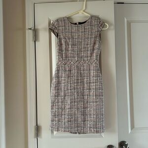 Tweed Banana Republic work dress